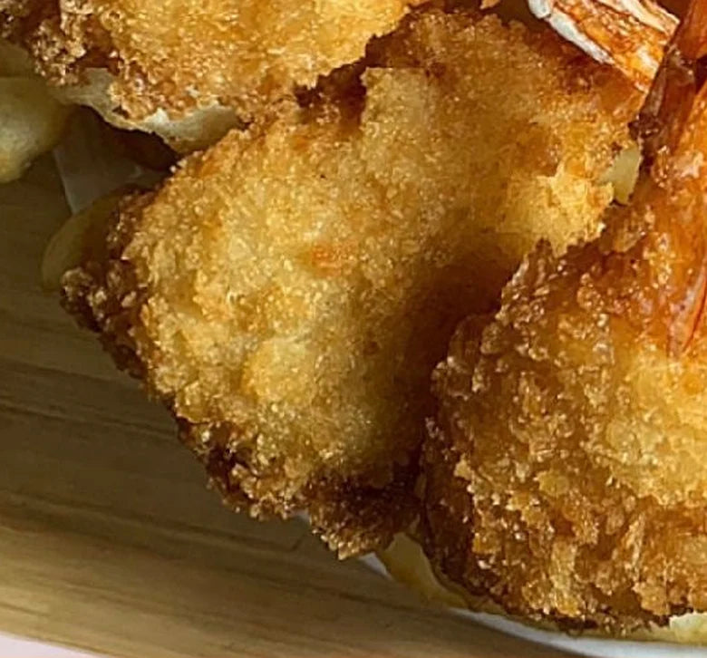 Golden fried shrimp