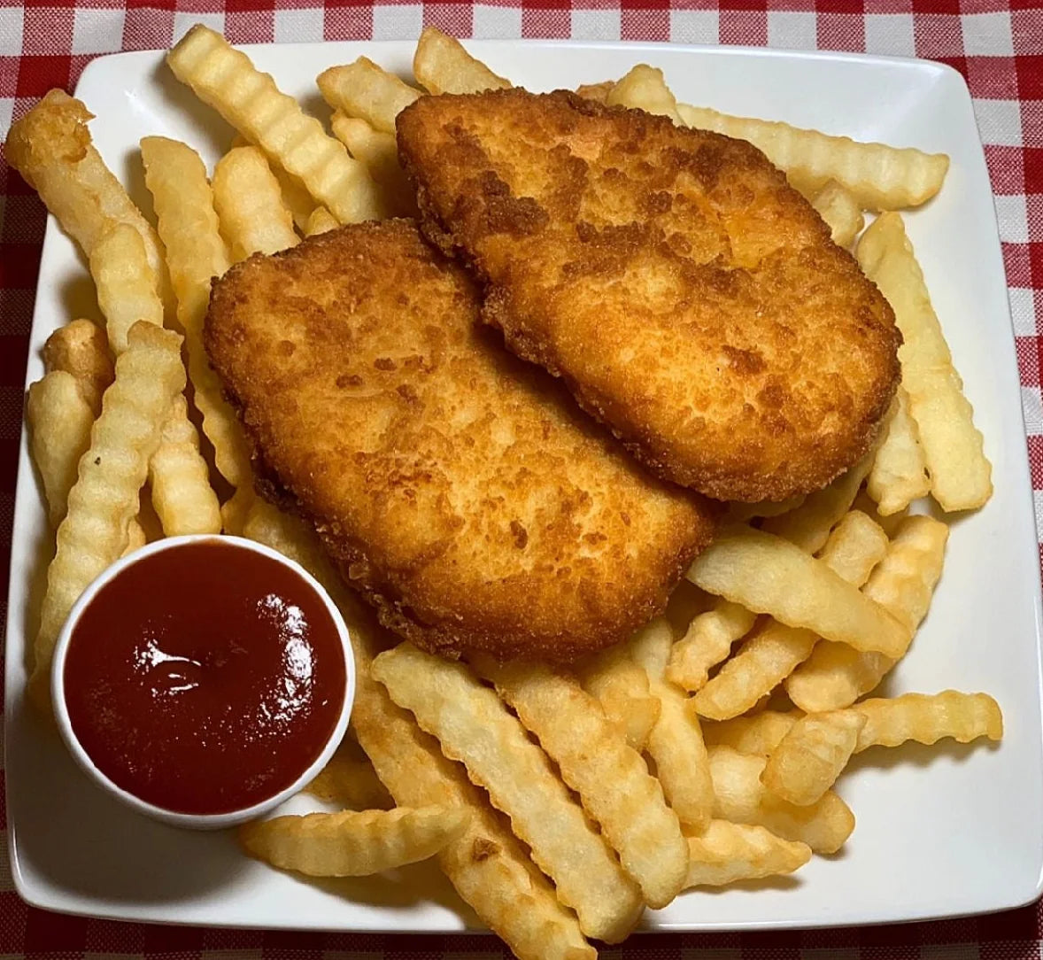 Chicken tender combo with fries