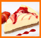 Slice Strawberry Cheesecake